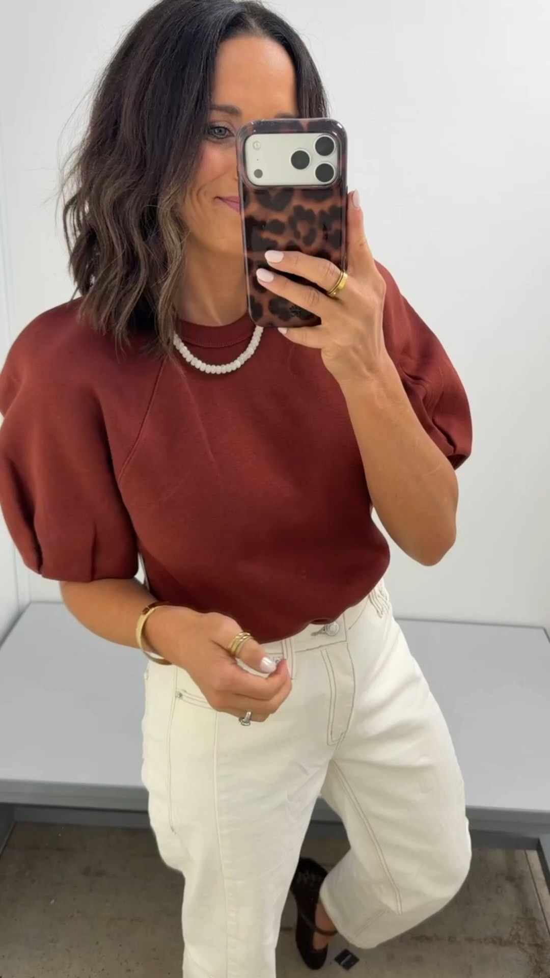 this top is SO good 🤎 super soft, sweatshirt-like material but still cute enough to dress up! such an easy everyday top 👏🏻

size XS

#WalmartFinds #WalmartFashion #WalmartStyle #AffordableFashion #FallFashion #LTKCreator