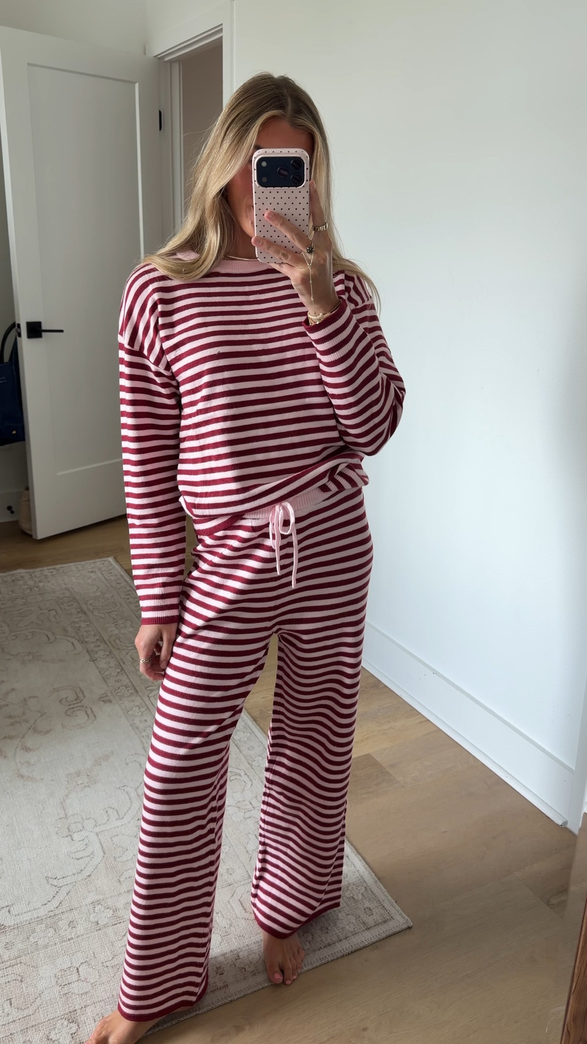 Amazon size small Tankaneo Womens Sweater Set 2 Piece Striped Set Fall Oversized Lounge Sets
Matching Sets, Pajama, Long Sleeve Knit Tops Wide Leg Pants, Casual Fall Outfits, Pants Set, Striped Sweater, Loose Fit

#LTKootd #LTKSaleAlert #LTKSeasonal