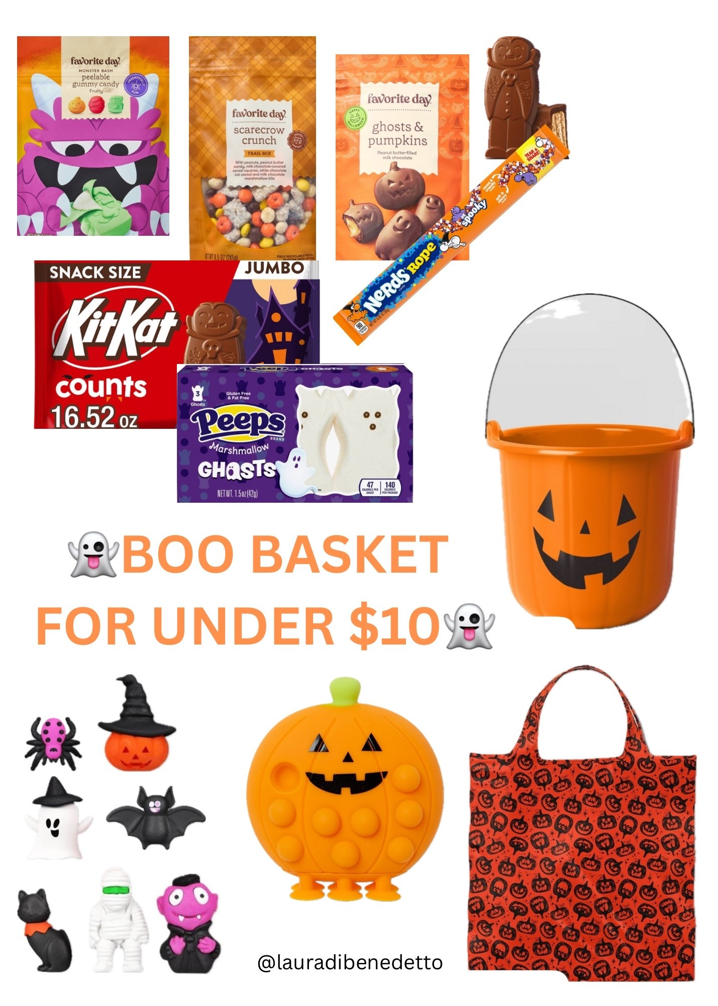 Last minute 👻boo basket👻 for under $10!!! 

#LTKHoliday #LTKHalloween #LTKGiftGuide