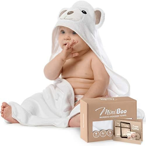 Premium Ultra Soft Organic Bamboo Baby Hooded Towel with Unique Design – Hypoallergenic Baby Towels  | Amazon (CA)