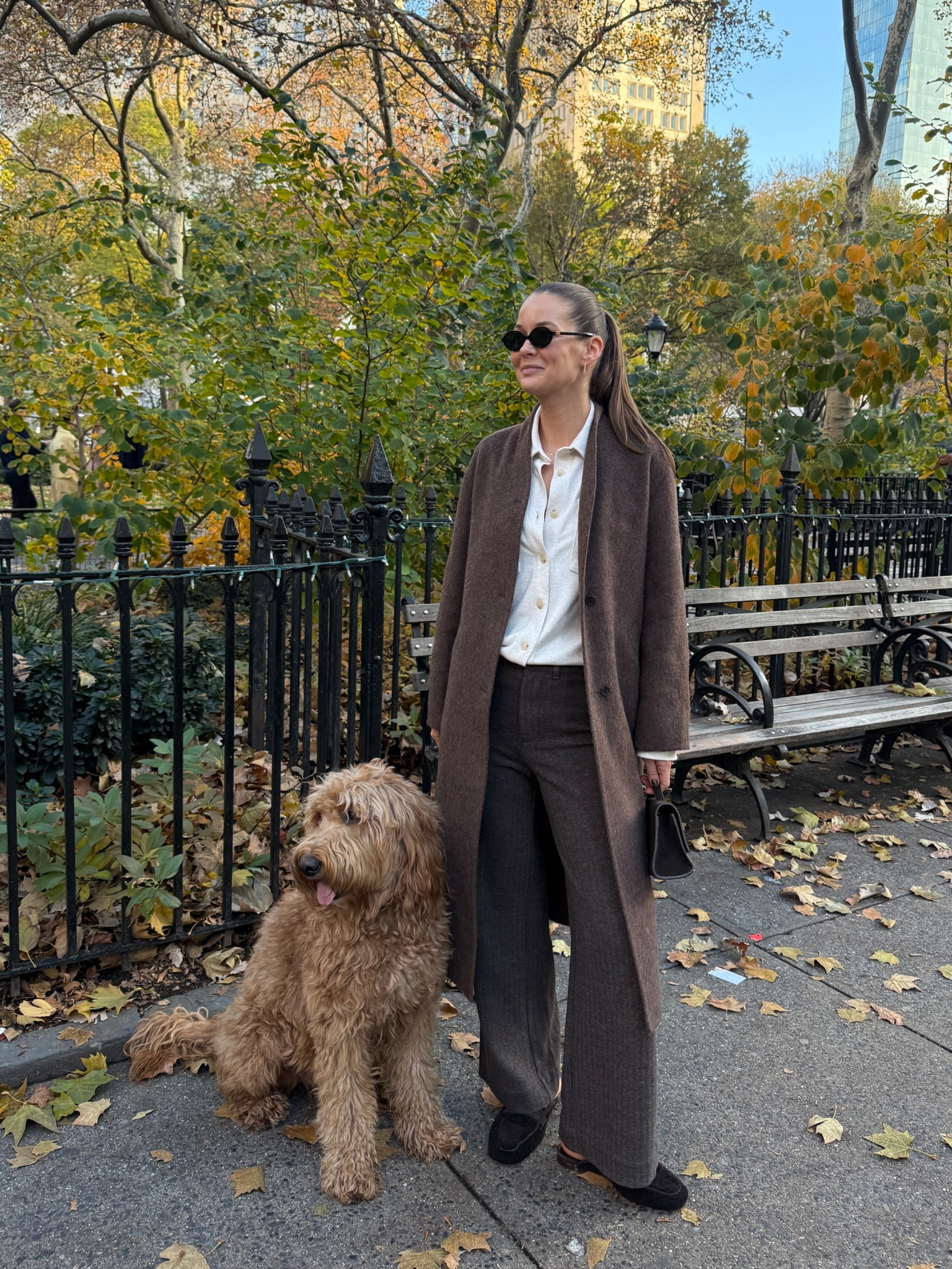 what I wore today 🤎 love a cozy layering season 

#LTKSaleAlert #LTKootd #LTKHoliday