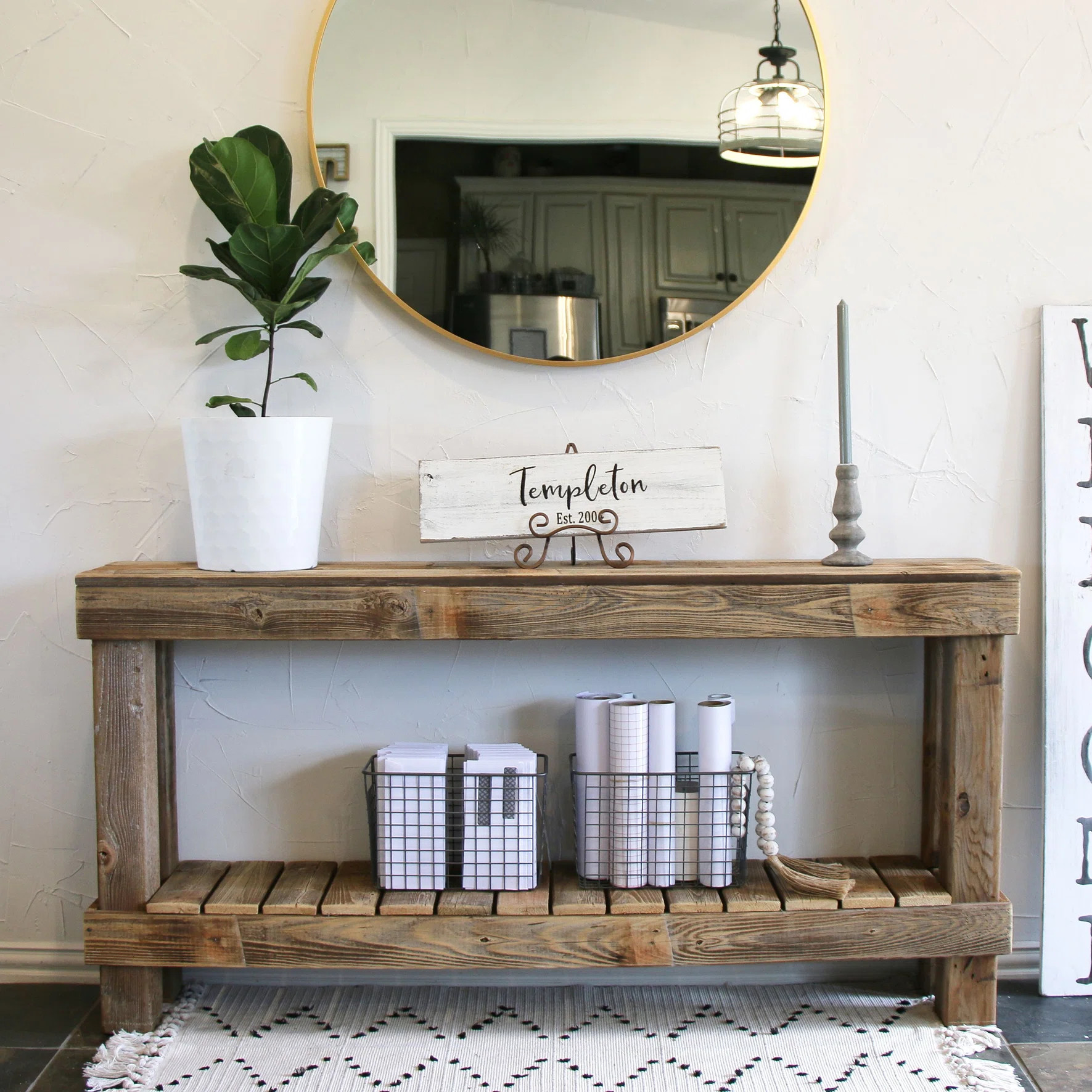 Dovecove Josh 60'' Solid Wood Console Table & Reviews | Wayfair | Wayfair North America