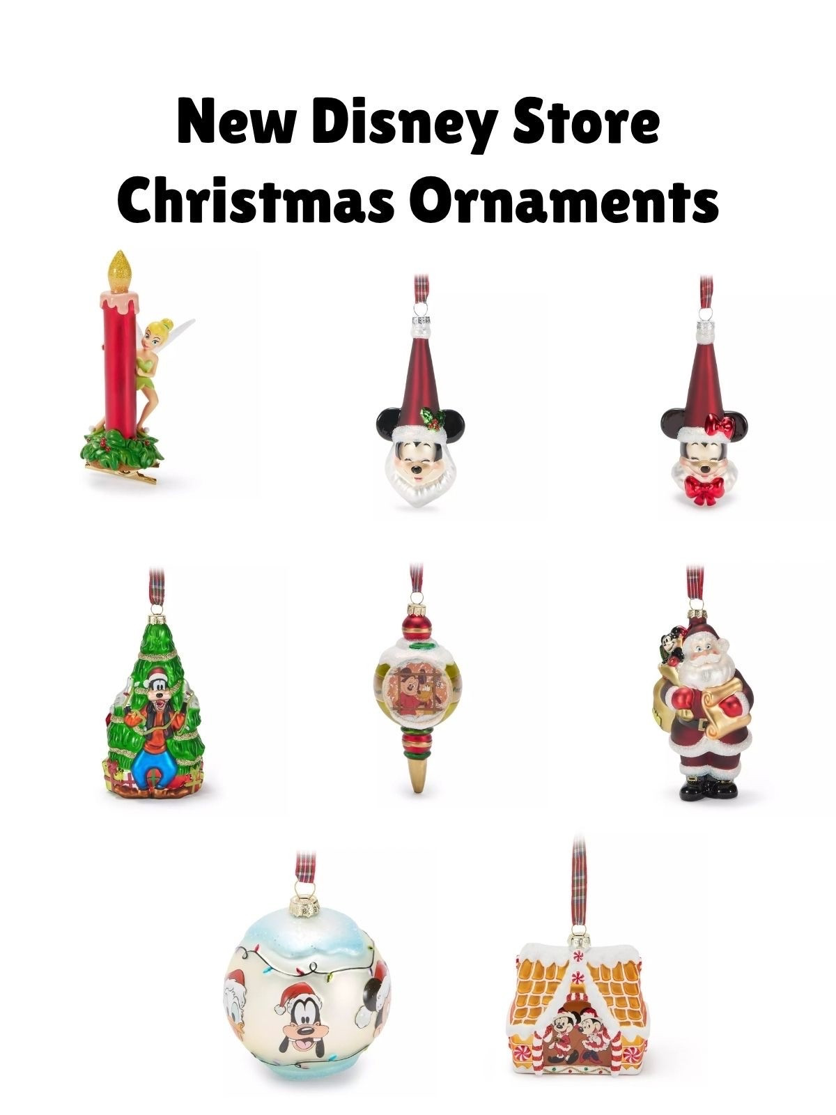 New Disney Store Christmas ornaments

#LTKTravel #LTKSeasonal #LTKHome