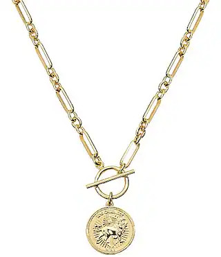Electric Picks Majesty Short Pendant Necklace - Gold | Dillard's