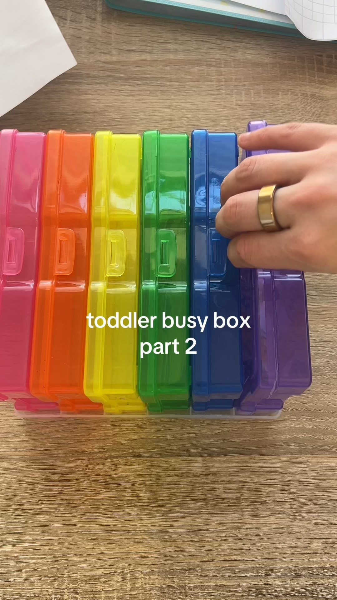 Toddler busy box for screen free mornings! 

#LTKFamily #LTKKids #LTKFindsUnder50