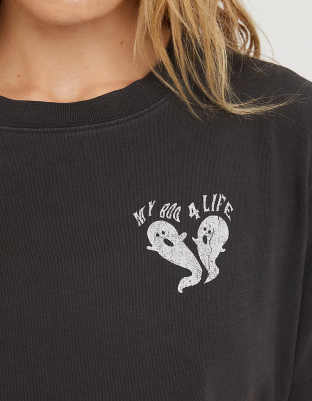 OFFLINE By Aerie Rock N Roll Cropped T-Shirt | Aerie