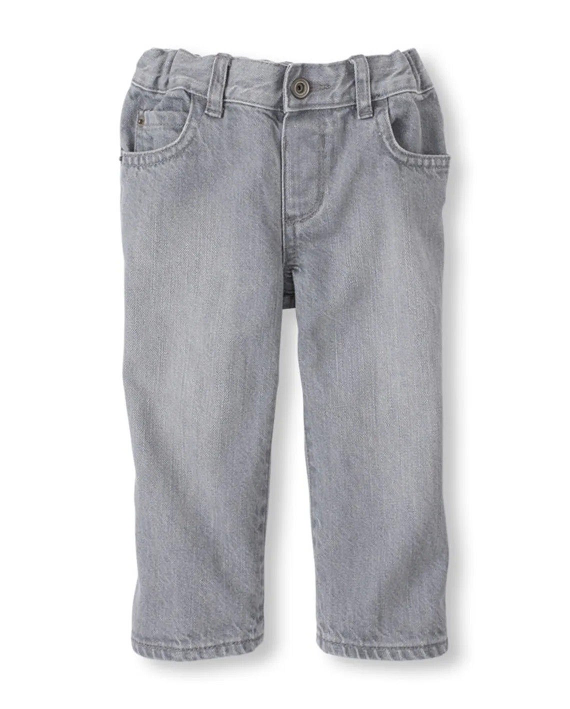 Baby And Toddler Boys Basic Straight Jeans - GREY WASH | The Children's Place CA | The Children's Place