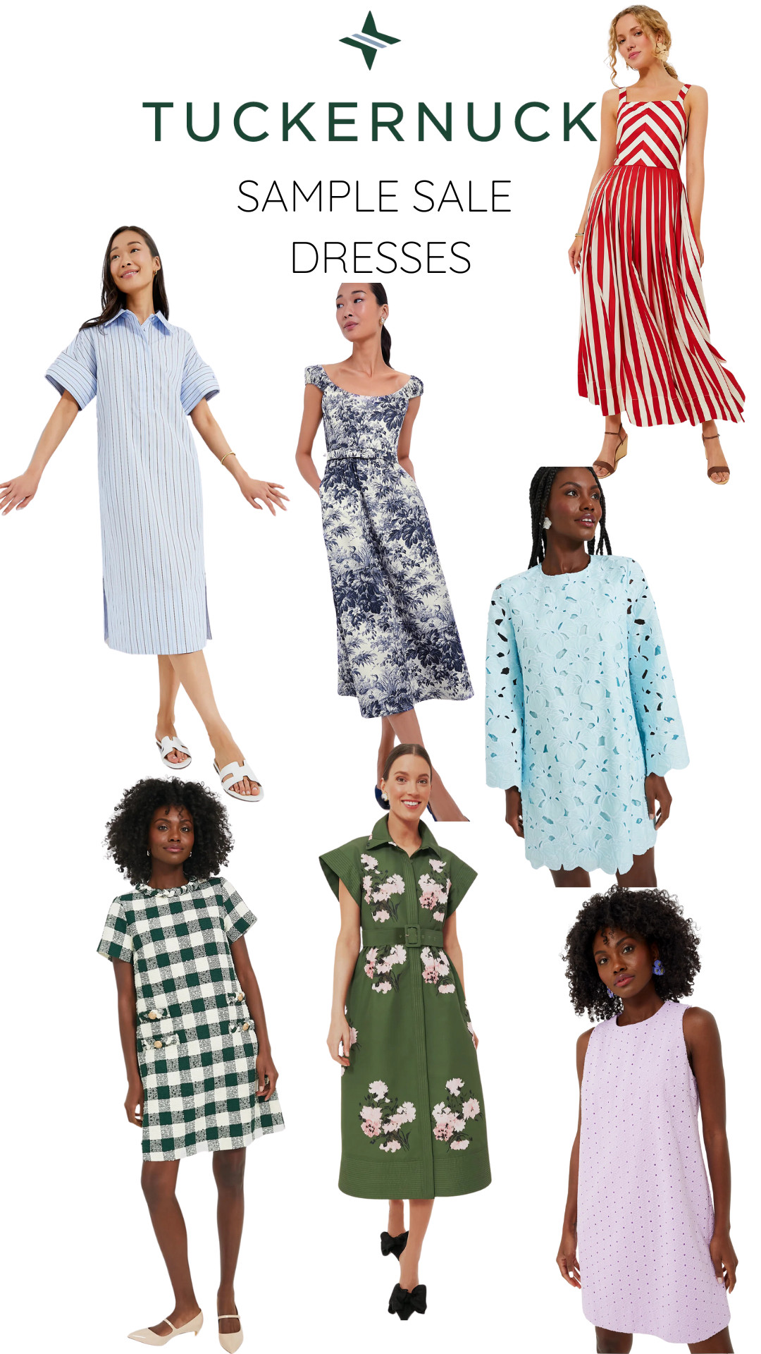 Such great dress options from Tuckernuck sample sale!  

 