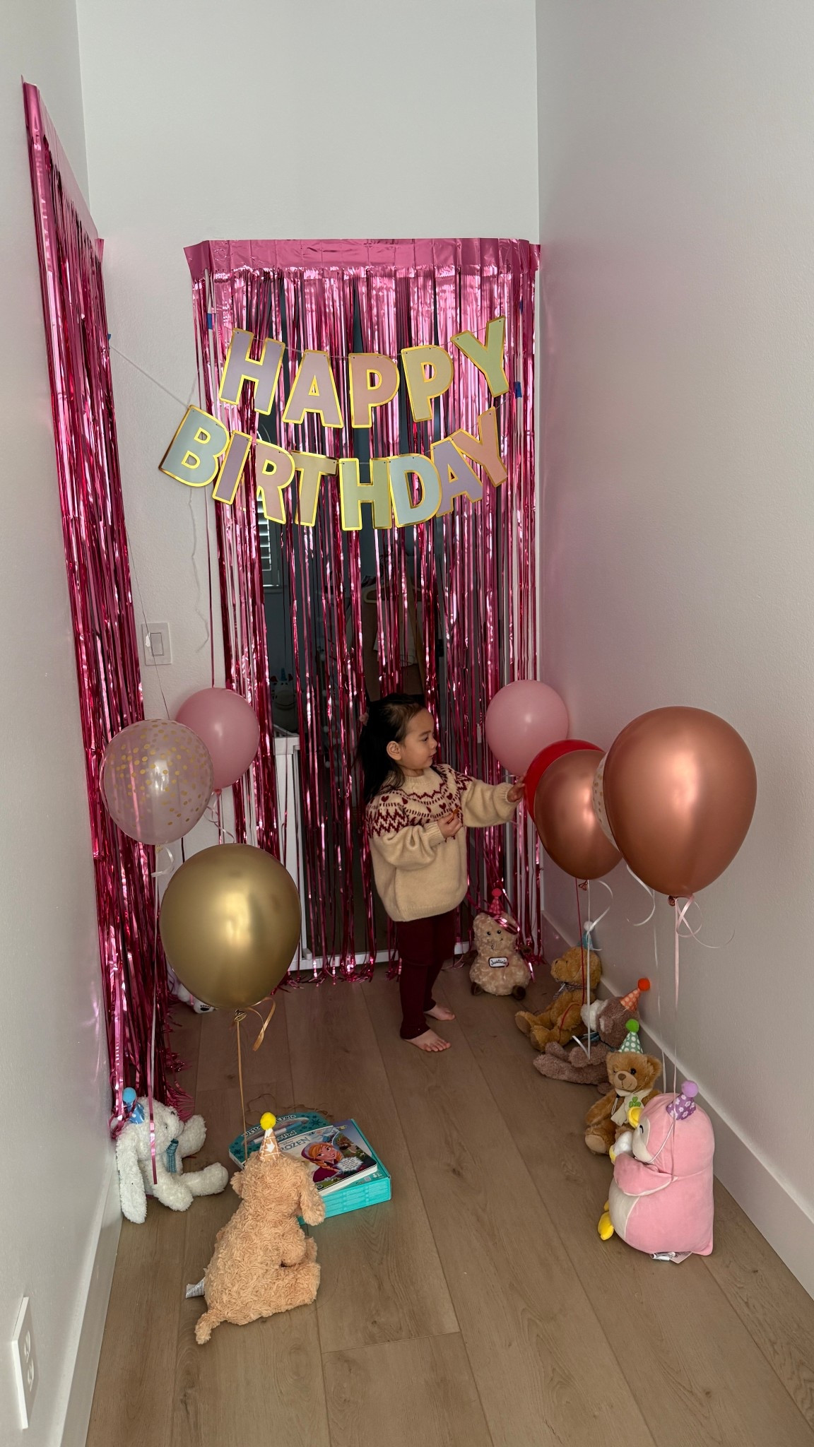 a little surprise for her to wake up to!! 🎉🎉🥳 #toddlerbirthday #thirdbirthday #birthday 

#LTKBaby #LTKHome #LTKKids
