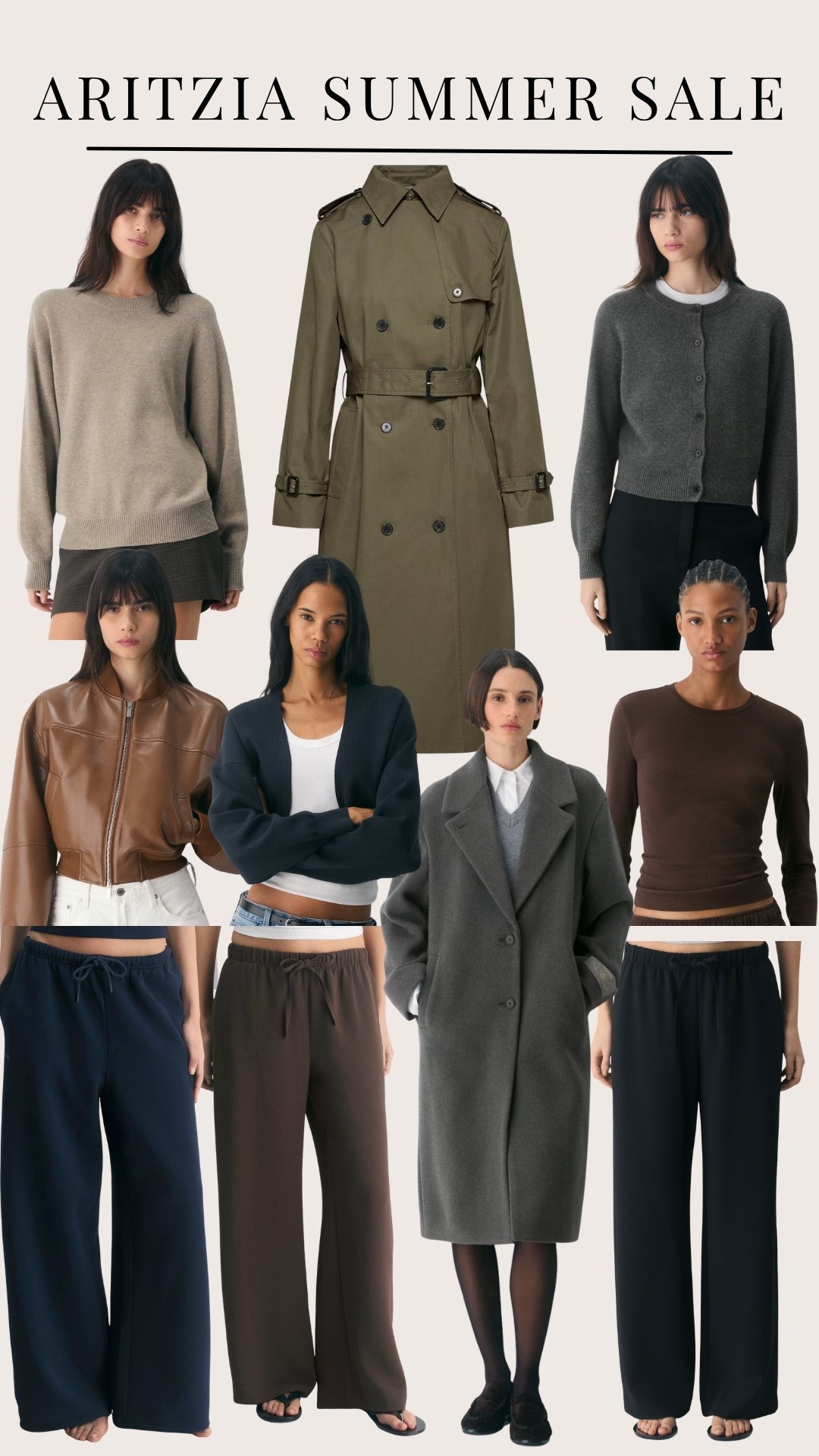 Aritzia’s Private Summer Sale is here and *ends June 14th*!!

Sharing some of my top picks — so many great pieces that I’ve shared and worn before. These are still in stock and would be great to stock up on now for next fall and winter!

Everything is 20-50% OFF sitewide for existing clients! 

If you’re US based, make sure you’re signed into your account to get free shipping!

#LTKSaleAlert #LTKootd #LTKSeasonal