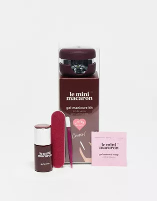 Le Mini Macaron - Kit manicure gel - Cassis | ASOS (Global)