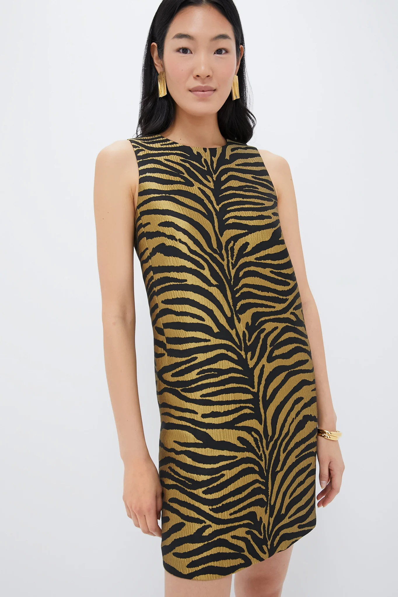 Tiger Jacquard Marlowe Dress | Tuckernuck (US)