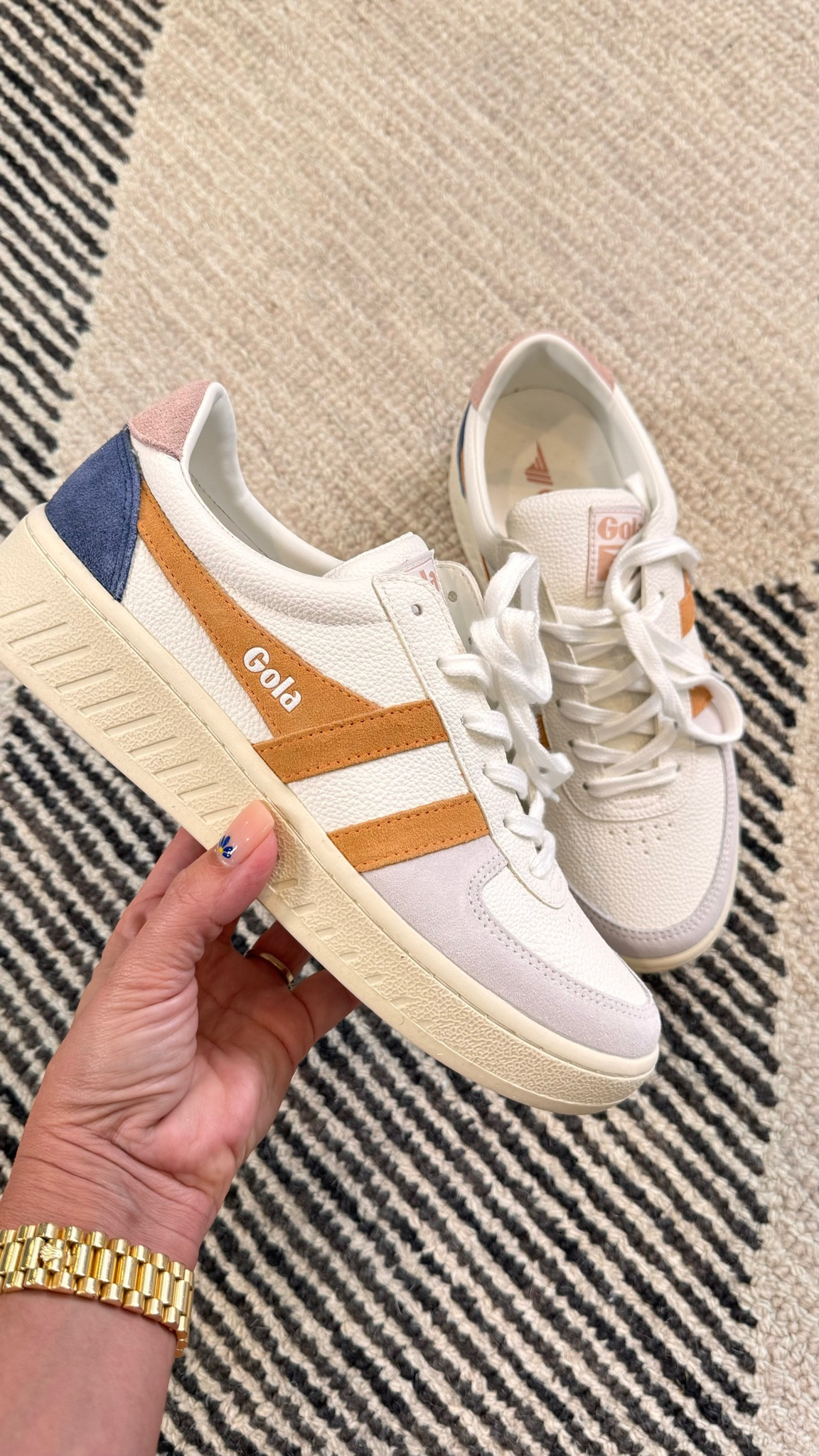 Obsessed with these new sneakers. 

Sized down to an 8 from my normal 8.5  

#LTKStyleTip #LTKShoeCrush #LTKOver40