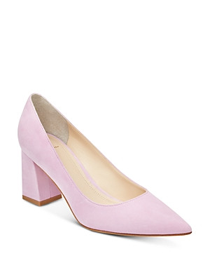 Marc Fisher Ltd. Women's Zala Suede Block Heel Pumps | Bloomingdale's (US)