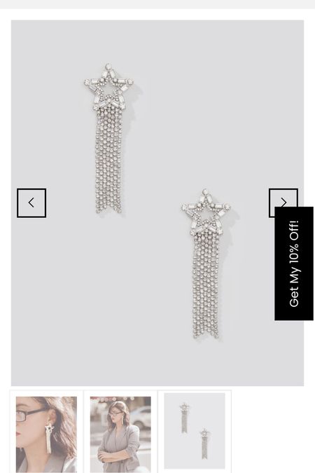 Star earrings for the western girlie! I wanna see so many stars at stagecoach! 

#LTKstyletip #LTKSeasonal #LTKFestival