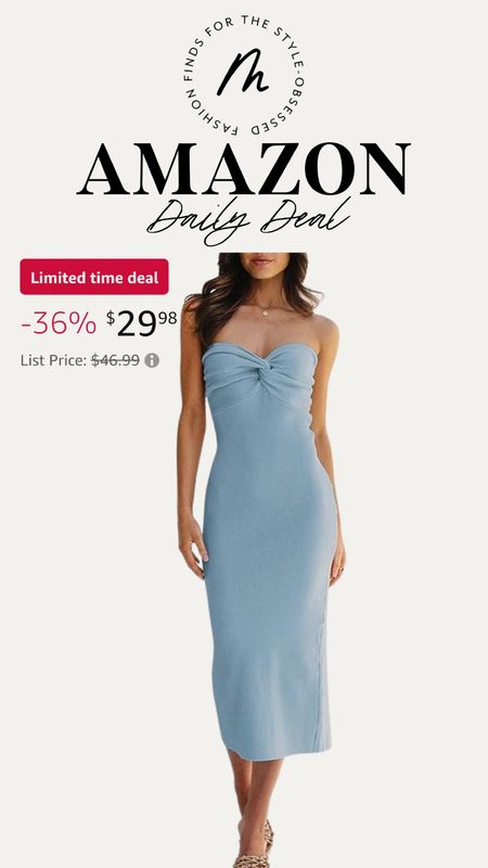 🚨Amazon Daily Deal- the perfect Spring dress 

#LTKfindsunder50 #LTKstyletip #LTKsalealert