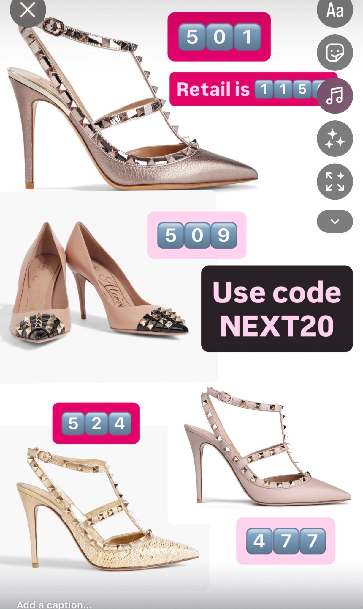 Valentino Rockstud pumps sale 
Use code NEXT20

#LTKootd #LTKWedding #LTKSaleAlert