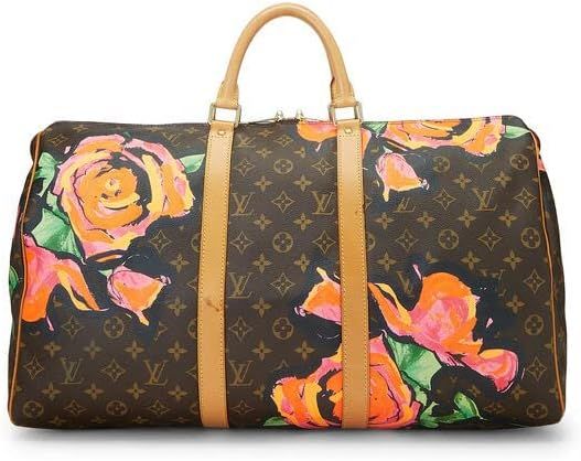 Amazon.com: Louis Vuitton, Pre-Loved Stephen Sprouse x Monogram Roses Keepall 50, Brown : Clothin... | Amazon (US)