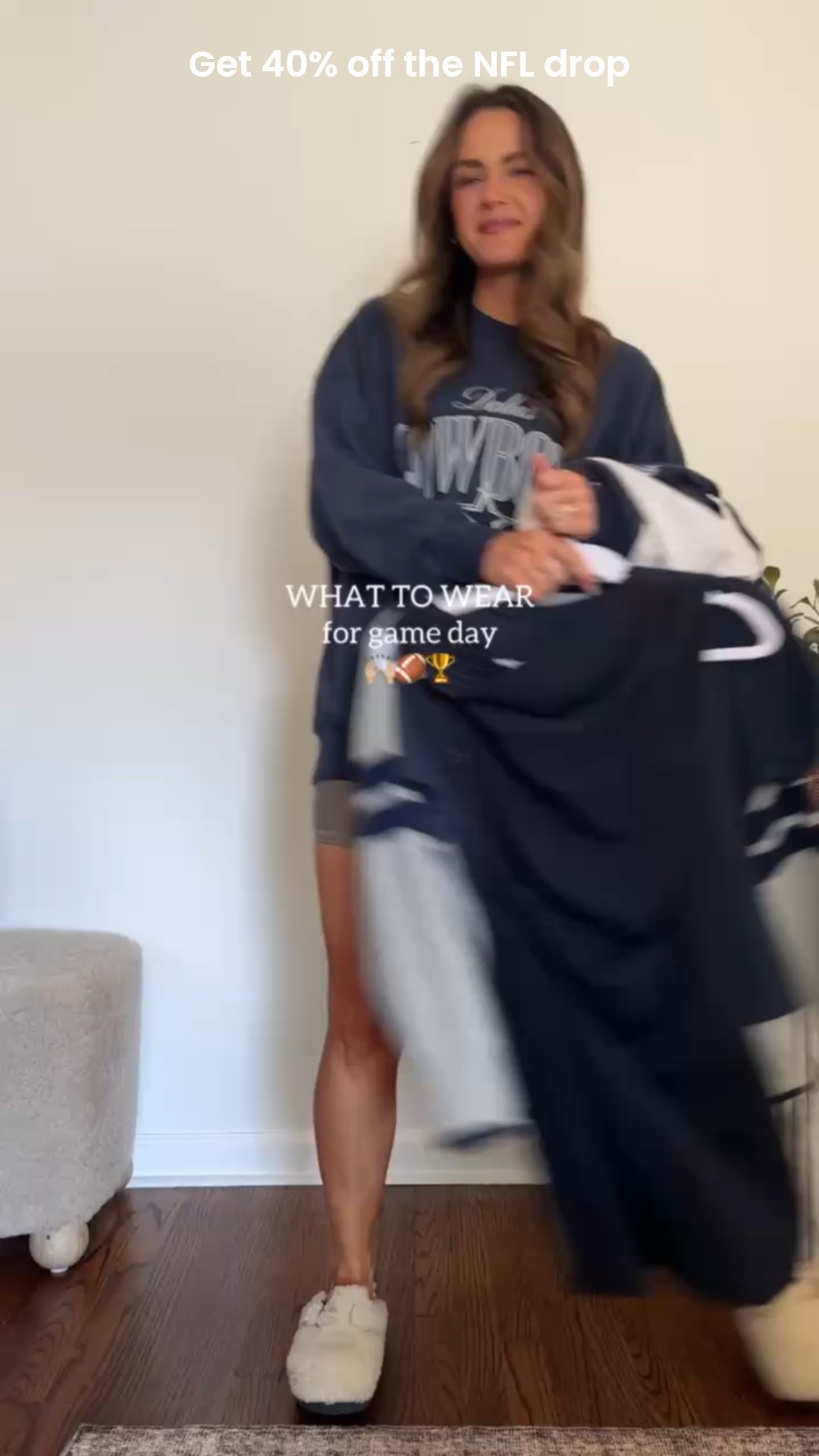 Get the NFL DROP 40% OFF! 
GAME DAY OUTFIT INSPO🏈✨

#LTKStyleTip #LTKSaleAlert