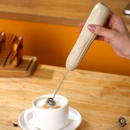 DEAPEX Milk Frother For Coffee Coffee Frother Handheld Foam Maker Electric Whisk Drink Mini Foamer For Cappuccino Frappe Matcha Hot Chocolate | Walmart (US)