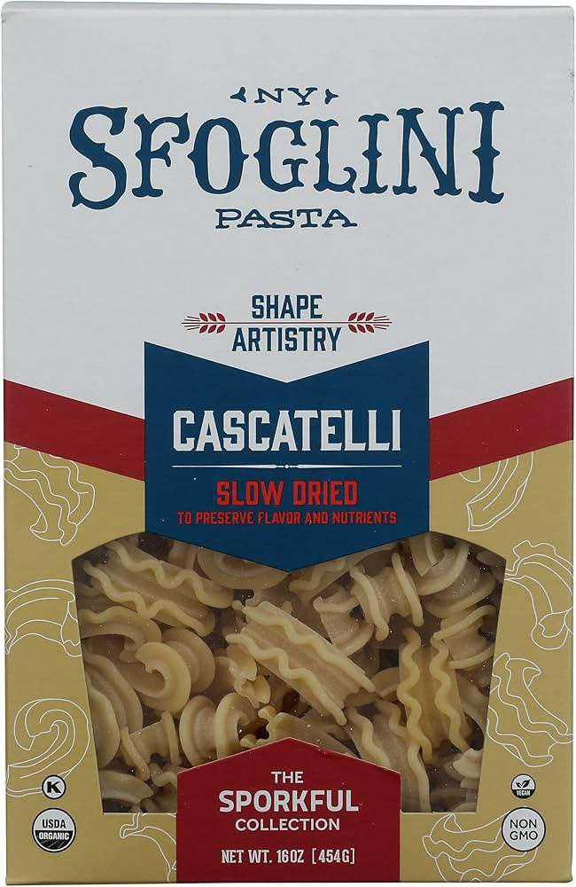 SFOGLINI Cascatelli Pasta, 16 OZ | Amazon (US)