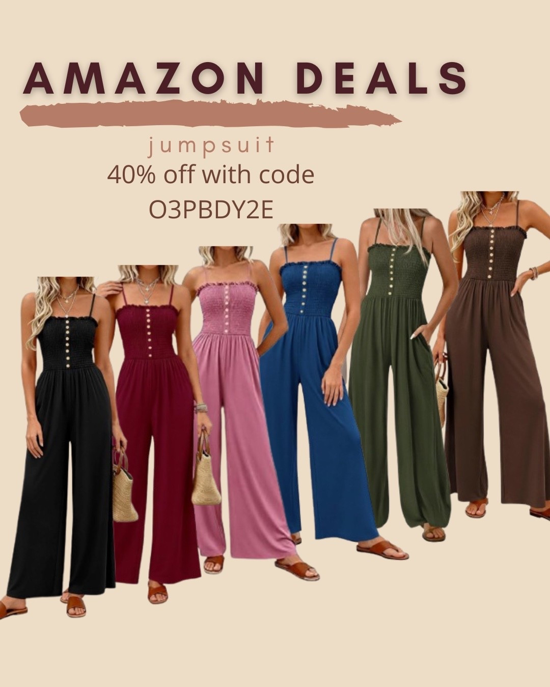 $17 ends 5:17

Amazon fashion
Amazon deals 
Jumpsuit

#LTKSaleAlert