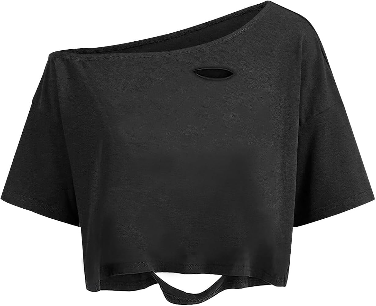 Remidoo Crop Top Tee T Shirt | Amazon (US)