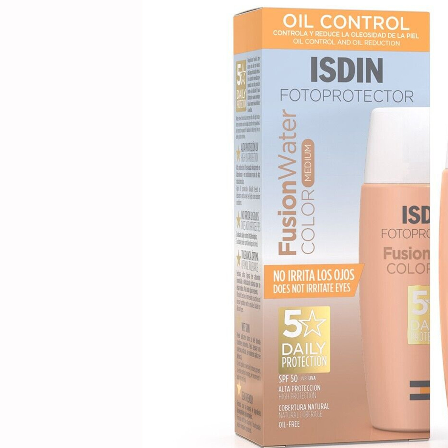 ISDIN Fotoprotector FUSION WATER COLOR Oil-Free Tinted Sunscreen SPF50, 50ml | Walmart (US)