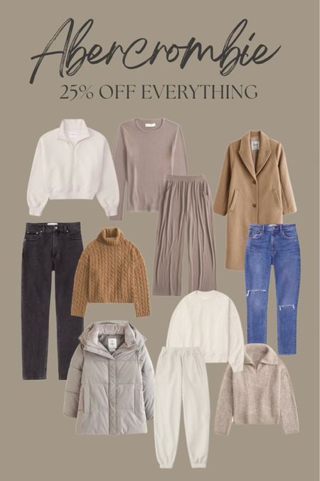 Abercrombie sale - 25% off everything! 



#LTKCyberWeek #LTKstyletip #LTKsalealert