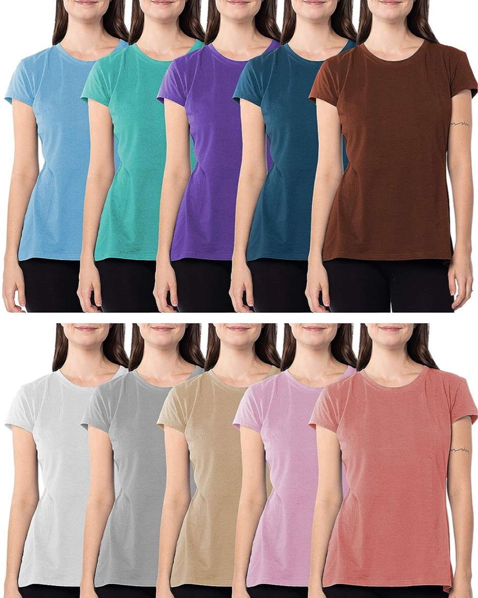 It’s always good to have plain shirts in your wardrobe so you can film without any distracting logos! This 10 pack comes out to under $5 a shirt 🤯 

#LTKstyletip #LTKbeauty #LTKhome