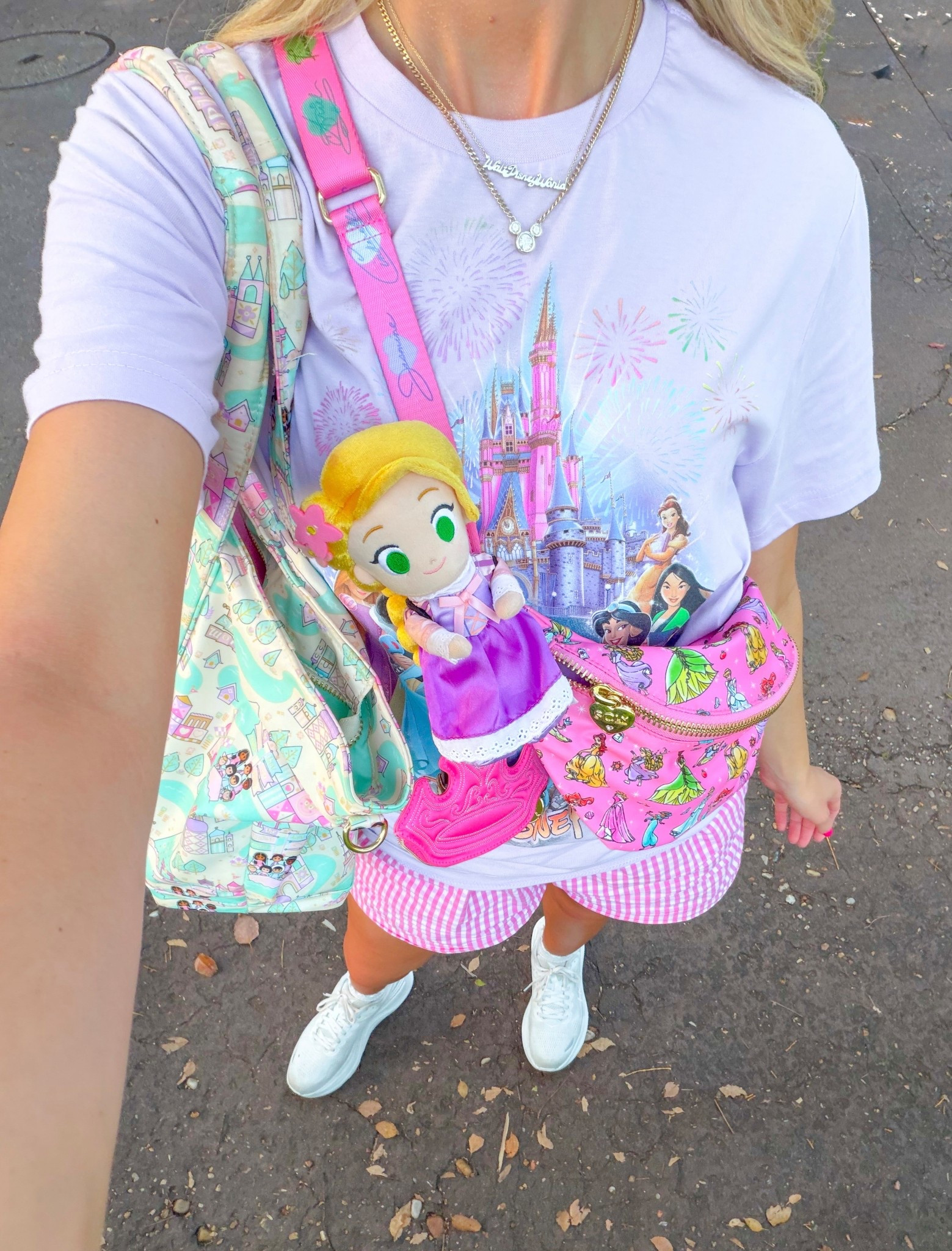 Casual Disney Princess outfit💜👑🩷🌈✨
