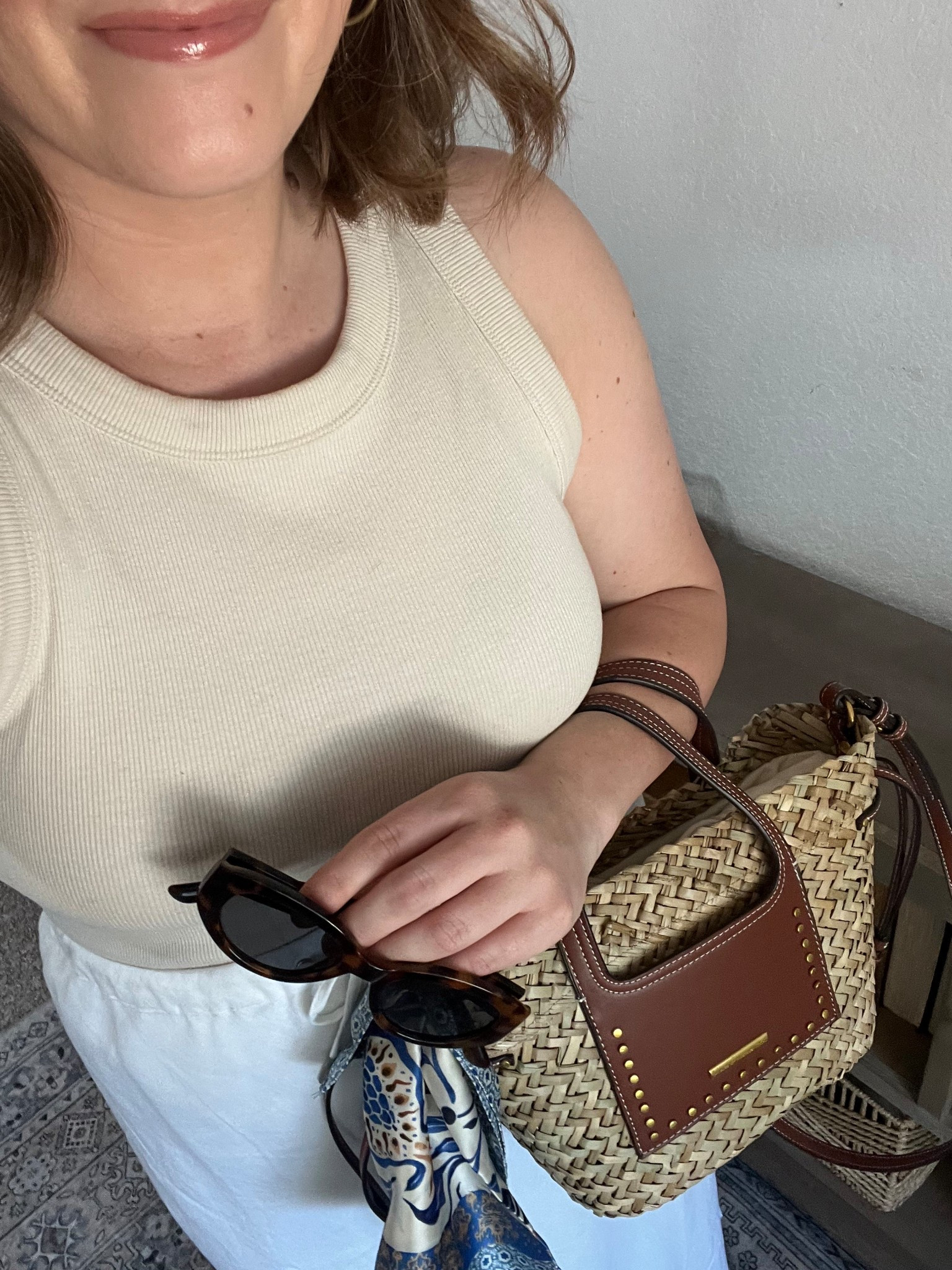 5.22 ootd // elevated summer loo
bag is from TJ Maxx, linked similar styles  

#LTKSeasonal #LTKMidsize