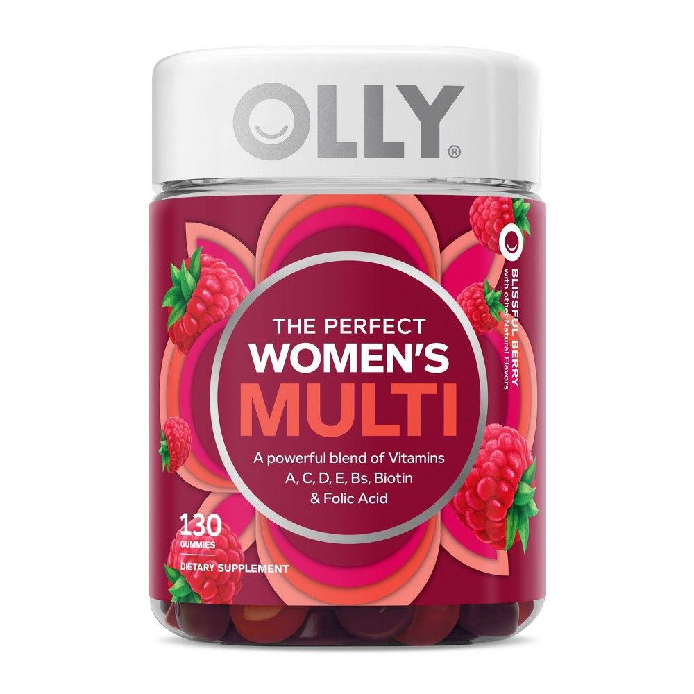 OLLY Women's Multivitamin Gummies - Berry - 130ct | Target