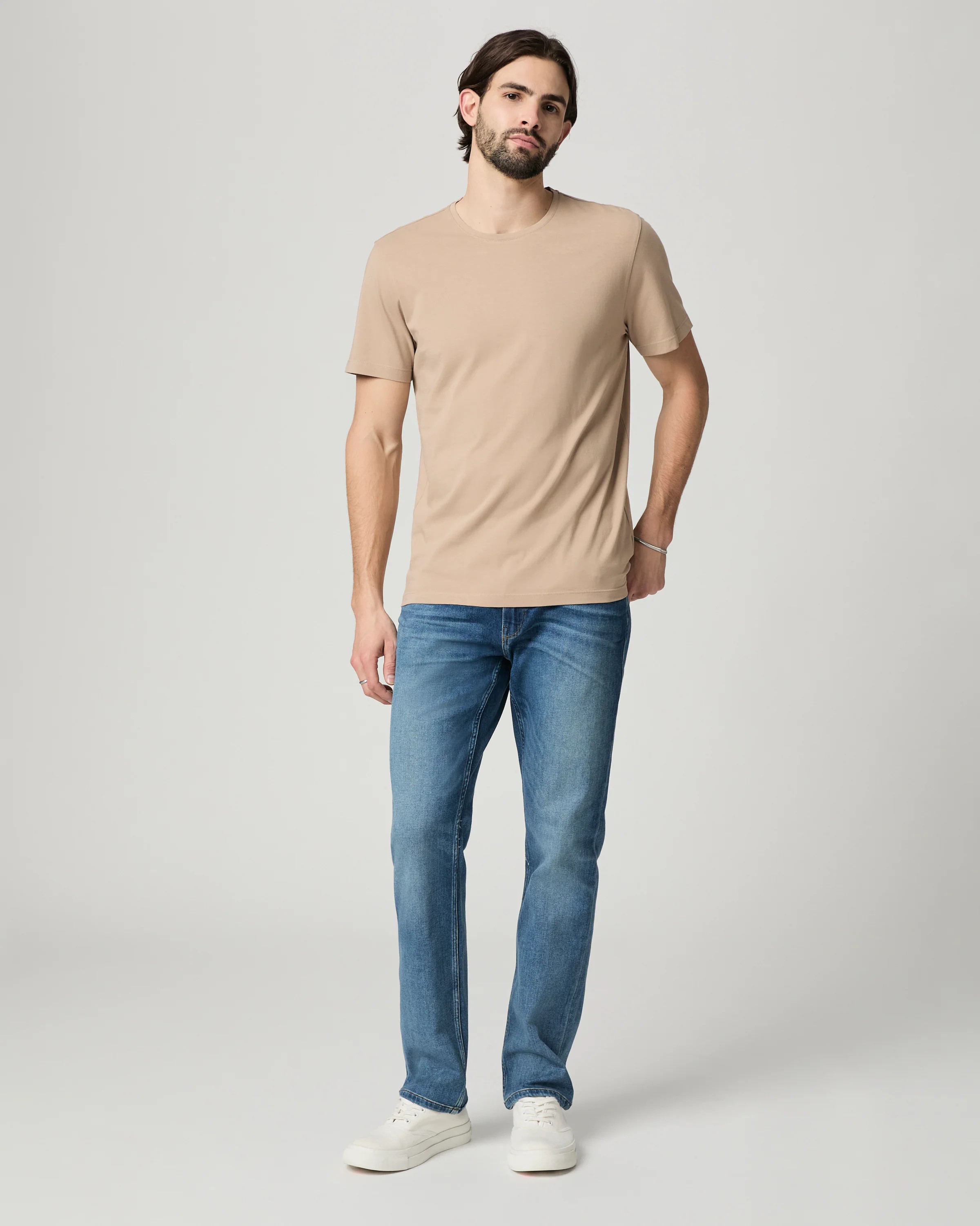 Transcend Vintage Federal 30" Slim Straight Jean | Paige