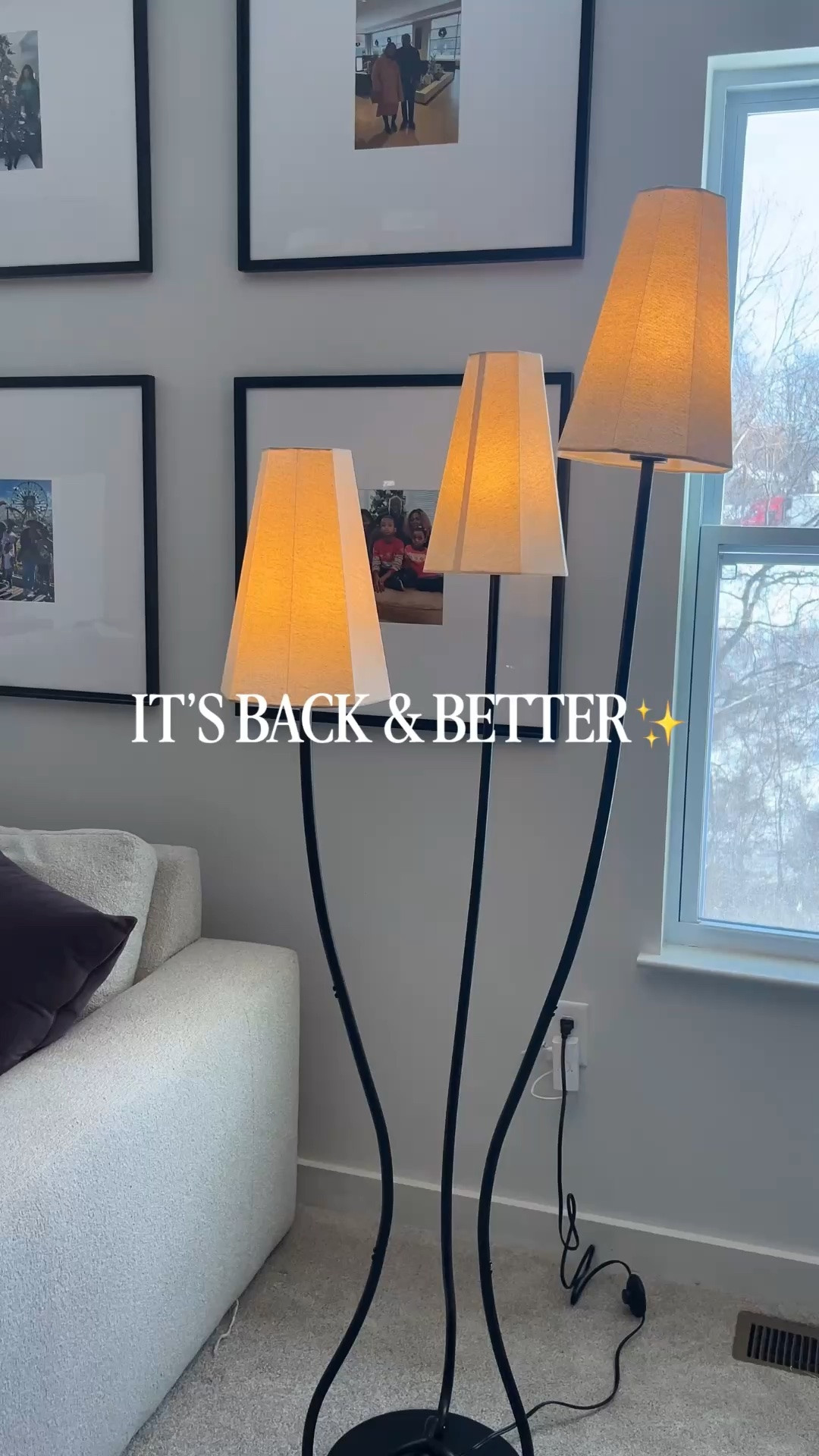 My favorite sort after designer dupe lamp is back and better ✨

#LTKU #LTKHome