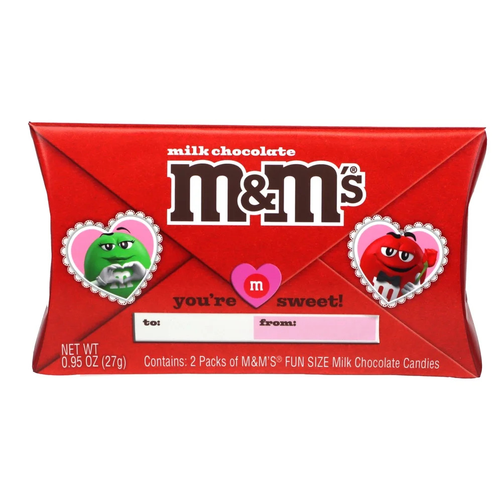 Frankford M&M's Valentine's day Love Letter Envelope, 0.95oz | Walmart (US)