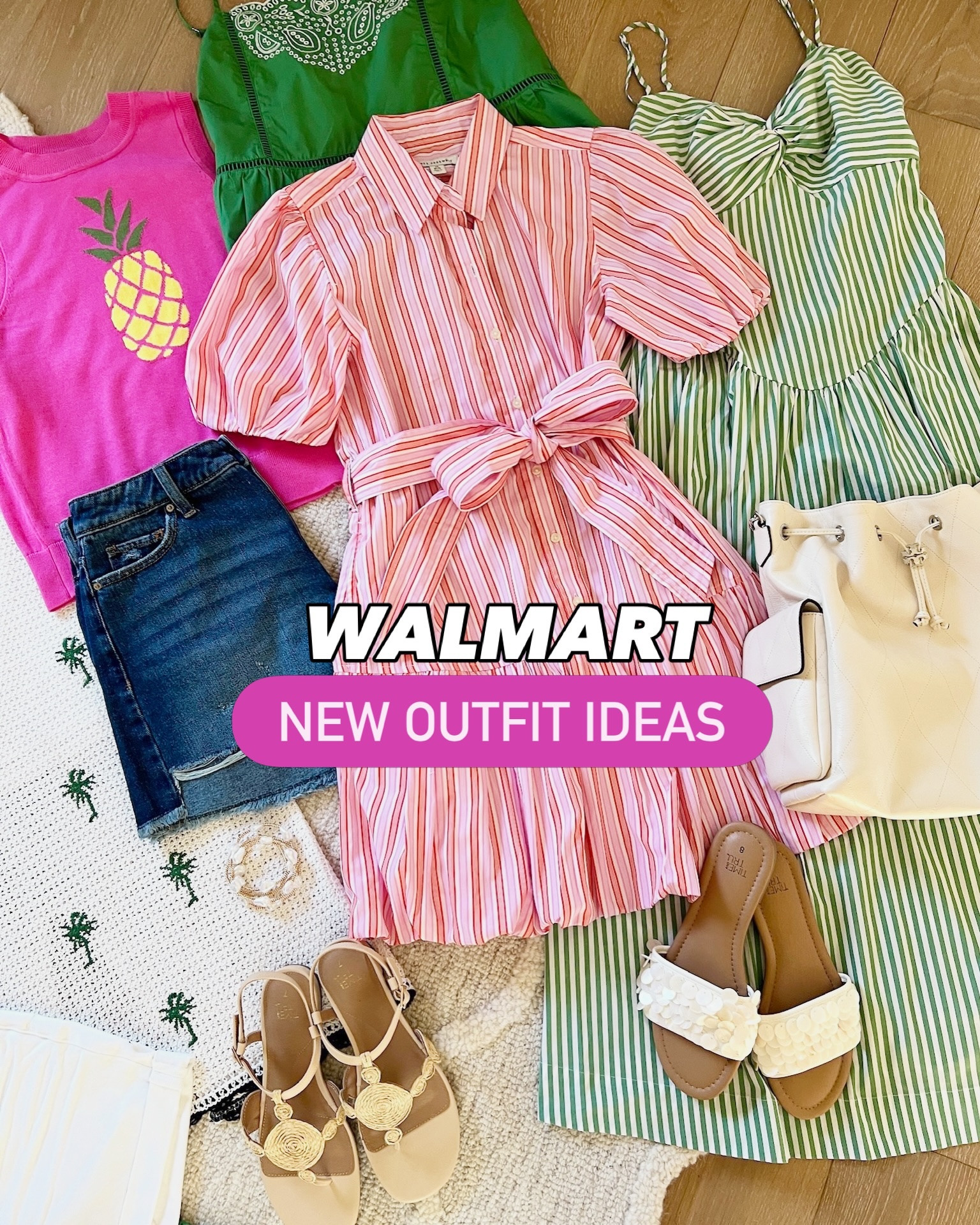 The best new @walmart finds are here! Loving all the styles and colors! Comment OUTFIT LINKS to shop it all! 🛍️ We can’t wait to hear which ones are your favorites! 😍 We hope y’all have a great day! ~ L & W 

#walmart #walmartfashion #walmartfinds #summerstyle