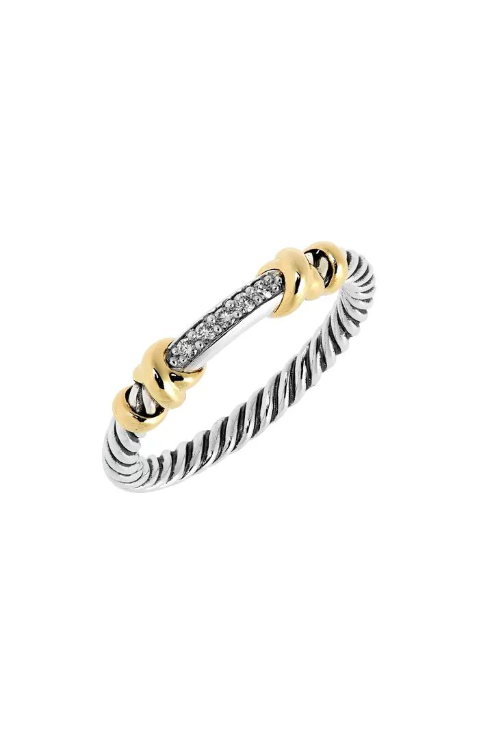 Petite Helena Wrap Ring with 18K Yellow Gold and Diamonds | Nordstrom