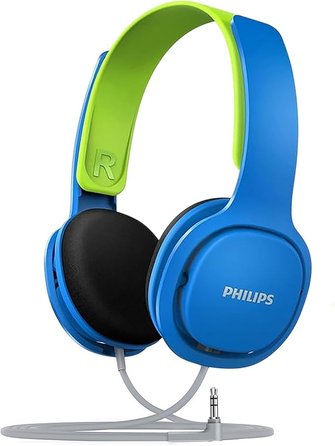 PHILIPS Kids Headphones with Cord, On-Ear Wired Headphones for Kids with Comfortable Fit & Clear ... | Amazon (US)