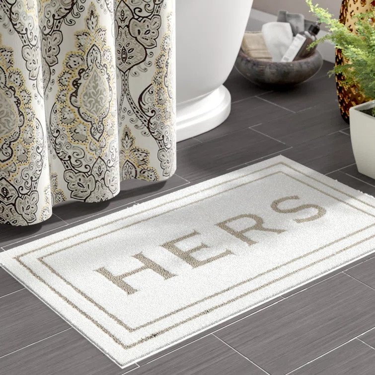Ghobad Hers Bath Rug | Wayfair North America