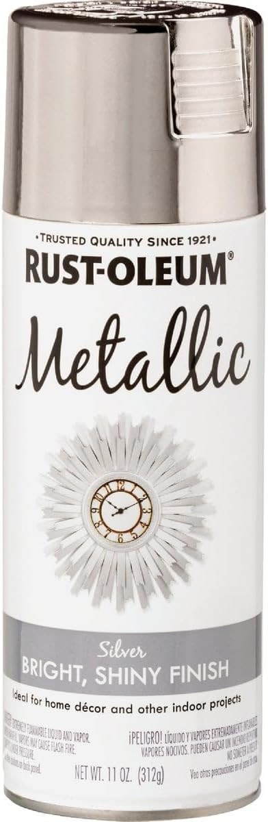 Rust-Oleum 340648 Specialty Metallic Spray, 11 oz, Silver | Amazon (US)