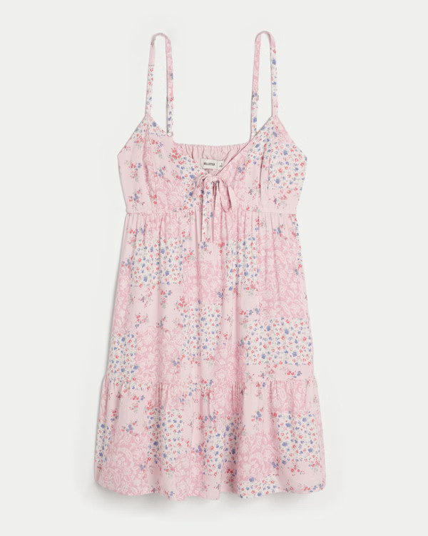 Babydoll Mini Dress | Hollister (EU)
