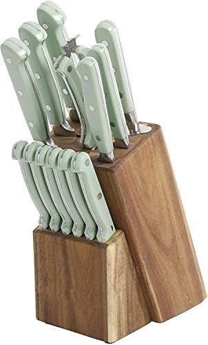 COLIBYOU Cowboy Rustic Mint 14-Piece Cutlery Set | Amazon (US)