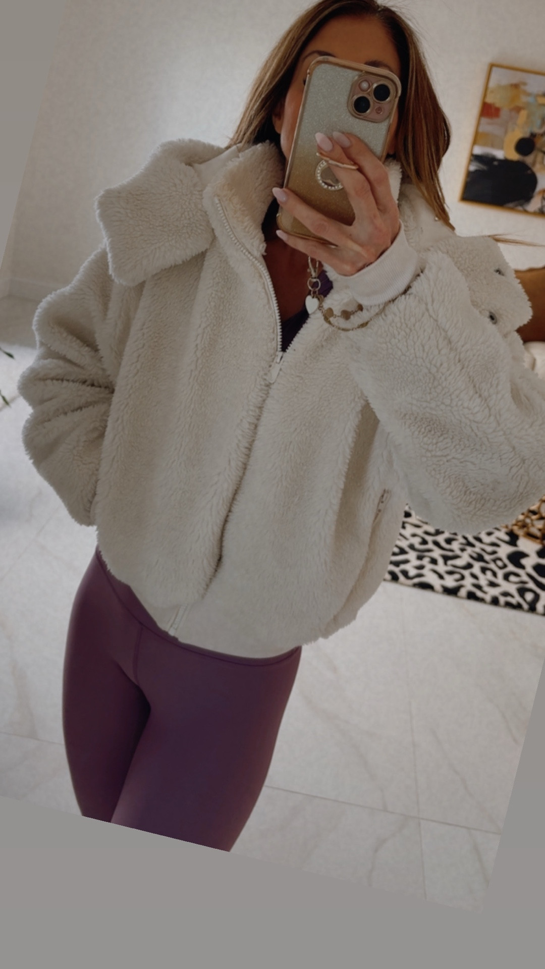 ✨My Go-to absolute favorite comfy, warm jacket 🤍. @Alo Yoga 

#LTKSeasonal #LTKActive #LTKOver40