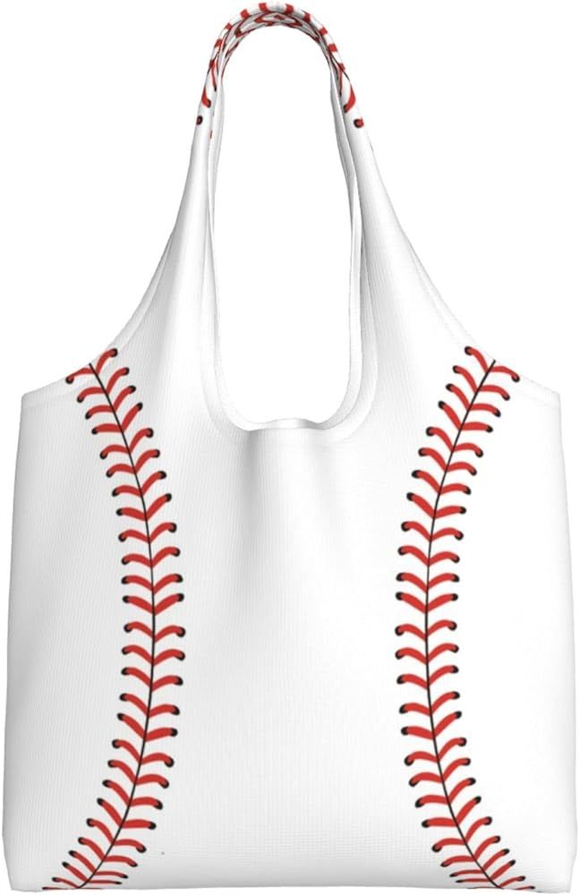Woman Softball Tote Bag Large Oversize Casual Canvas Sports Mom Beach Bag Travel Bag Softball Gif... | Amazon (US)