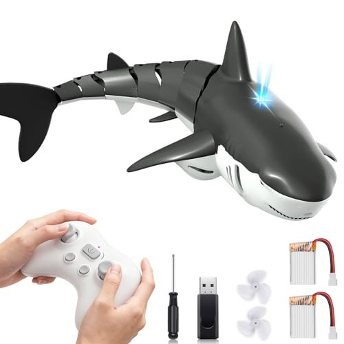 2.4Ghz RC Pool Toys Remote Control Shark, Outdoor Water Toys for Boys Kids | Amazon (US)