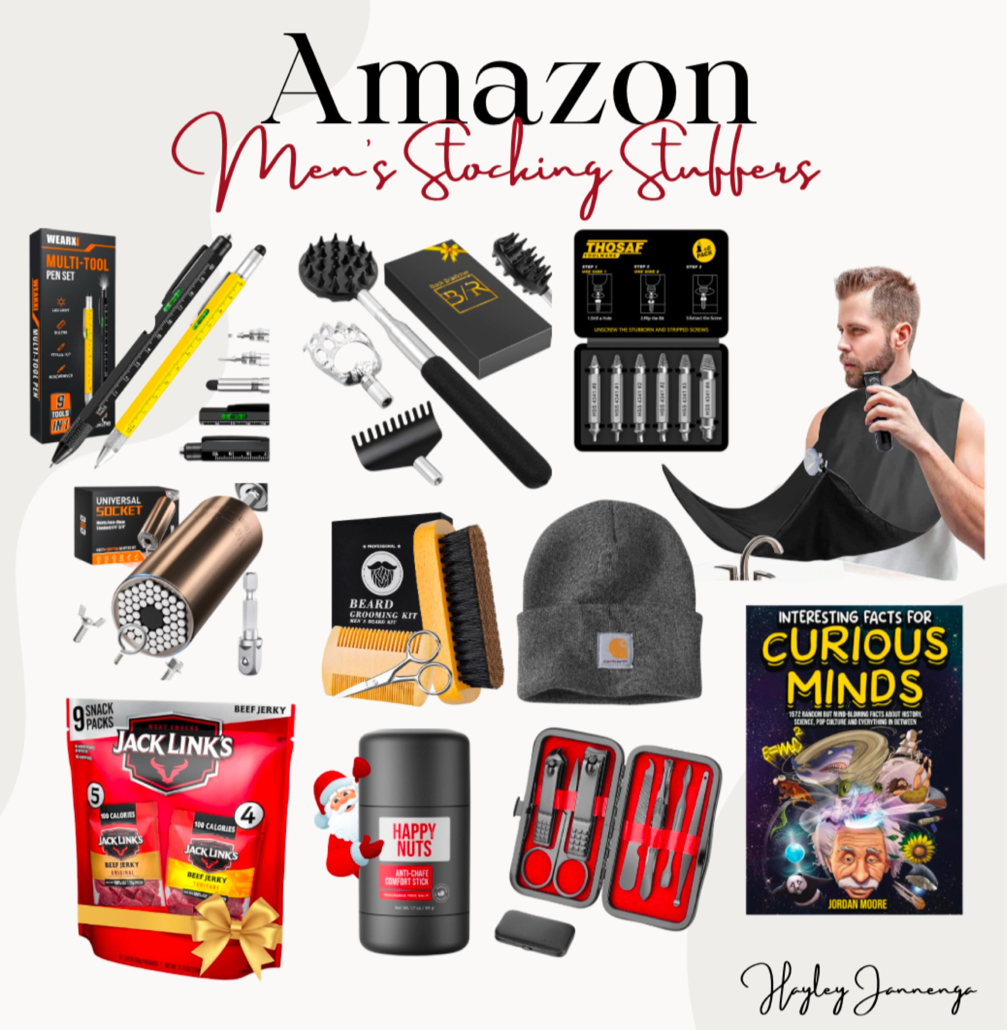 Amazon men’s stocking stuffers
For him under $20
On sale
Cyber Monday 
Small gift 
Gift guide 
Holiday
Christmas 
Birthday 
For him 
Brother
Son 
In-laws 
Husband 

#LTKMens #LTKHoliday #LTKSaleAlert