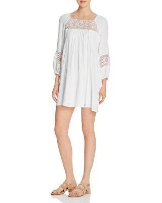 Joie Tabara Lace-Inset Mini Dress | Bloomingdale's (US)