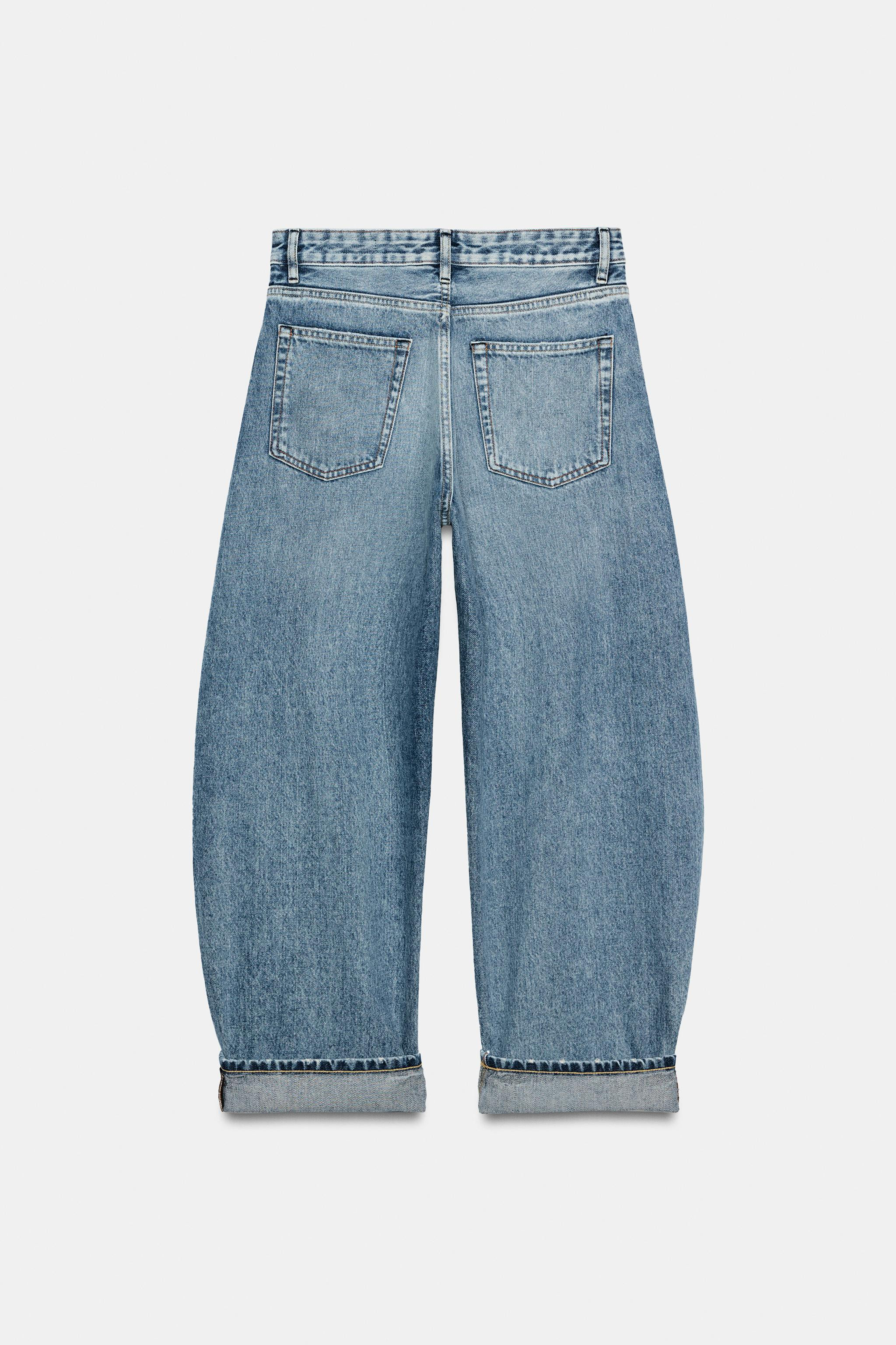 MID-WAIST - BALLOON LEG - FULL LENGTHZARA WOMAN COLLECTIONMid-waist jeans with belt loops. Five p... | Zara IT