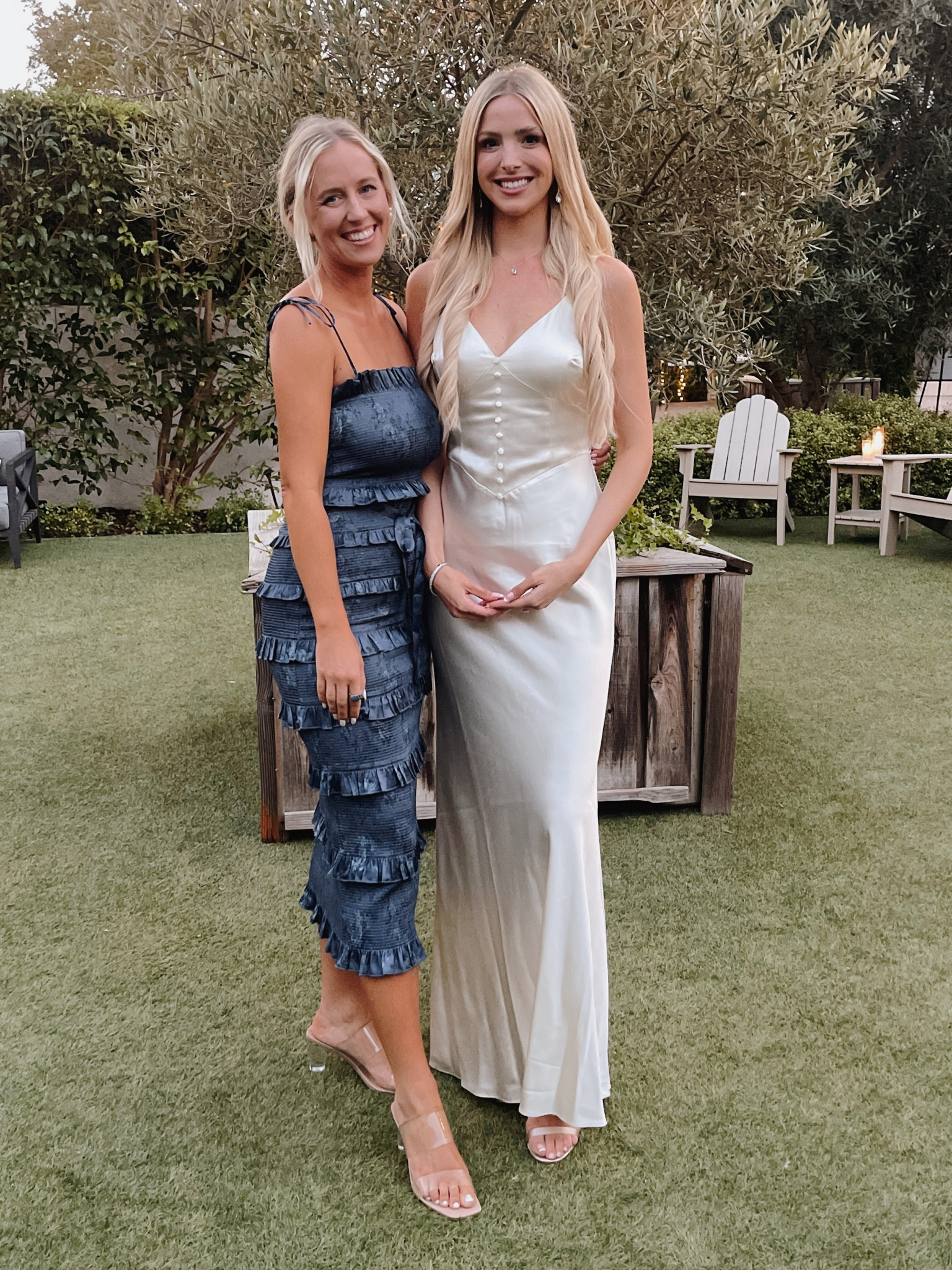 Wedding guest dress. Rehearsal dinner dress. Chapman lily anthropology. Something blue 

#LTKwedding #LTKparties
